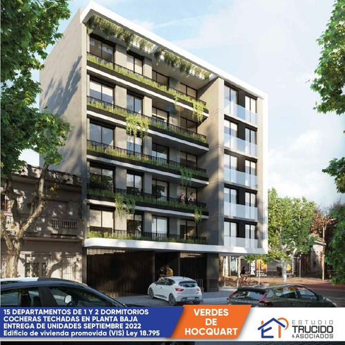 Imagen 3 de 28 de Venta Pozo // Edificio Verdes De Hocquart -2 Dorm + Balcón + Patio. Piso 1