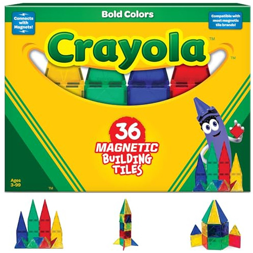 Azulejos Magnéticos Atrevidos Crayola, Set De Construc...