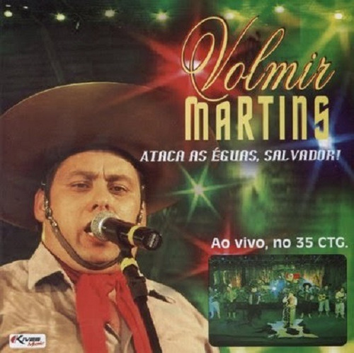 Cd - Volmir Martins - Ao Vivo  No 35 Ctg