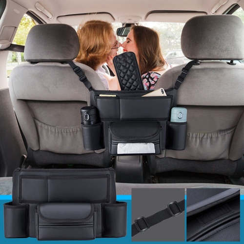 Bolsa Colgante De Almacenamiento Para Coche, Reposabrazos, C