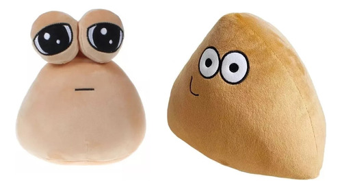 Peluche Pou Feliz Y Triste De 22cm Emoticon Alien 2 Pz