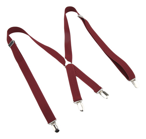 Tirantes Rojos Para Hombre, De Aproximadamente 1 X 41,3 PuLG
