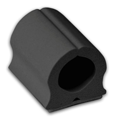 Imagen 3 de 4 de Organizador De Cables Para Pared - Negro - Chico - 12 Pieza