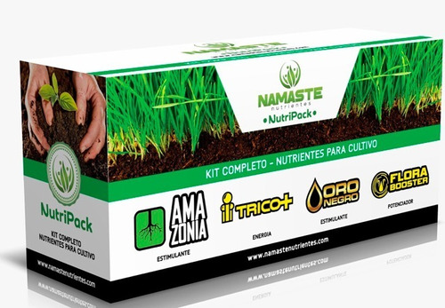 Imagen 1 de 2 de Nutripack Kit Completo Fertilizante Organico / Namaste