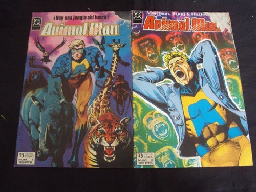 Pack Animal Man - Grant Morrison (zinco) Inc # 1 Y 2