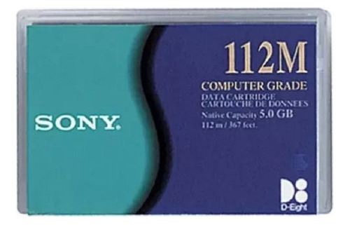 Fita Dat Sony 8mm D8-112 5gb Qg112m