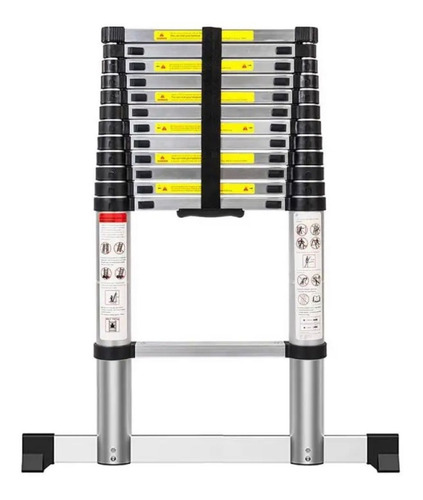 Escalera Telescópica 3.2 Metros Retractil Homex