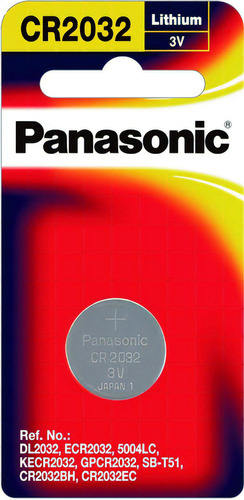 Pila Panasonic Litio Cr2032 Con 6 Unidades 3v
