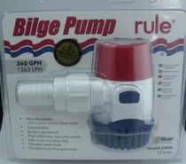 Comprar Bomba De Achique Sumergible- Rule 360 Gph - 12 V Americana