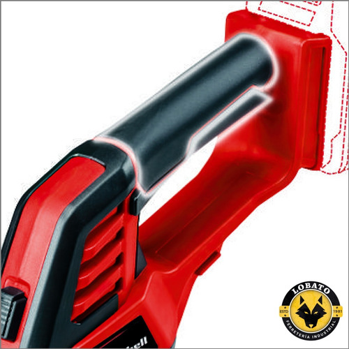 Imagen 4 de 10 de Tijera Cortacerco Podadora Einhell + Bateria 2.5ah Ge-cg 18l