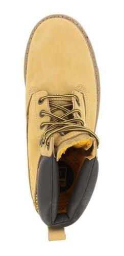 Imagen 4 de 5 de Zapato Caterpillar Holton Color Miel Hombre Con Casquillo