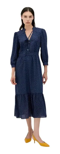 Vestido julio azul marino hotsell