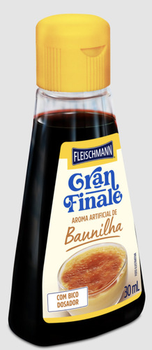 Fleischmann Gran Finale Aroma Sabor Baunilha Squeeze 30ml