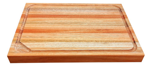 Tabla Picar Eucalipto Alistonado Asado Cocina Madera 36x30x3