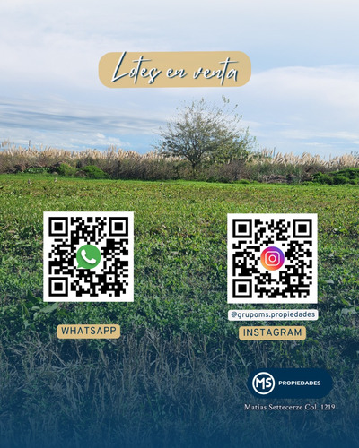 Oportunidad! Lotes De 600m2 | Preventa Loteo En Abasto | Calle 32 A 800m De Ruta2 | Zona Muy Tranquila Cerca De Barrios Cerrados