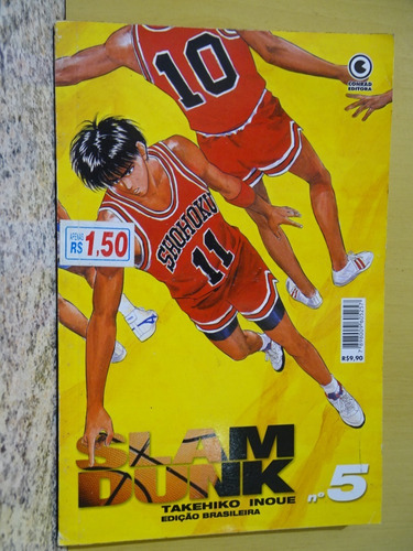 Mangá Slam Dunk Editora Conrad 11 Volumes