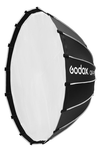 Softbox Parabólico Qr-p90t Con Rejilla De Panal Y Montaje Bo