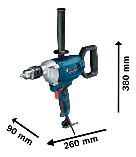 Taladro Profesional 850w 630 Rpm Bosch Gbm 1600re 110v