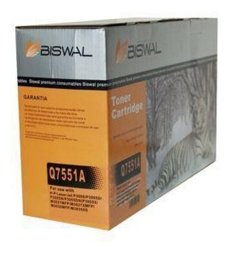 Toner Alternativo Para 51a Q7551a 7551a P3005 M3027 M3035