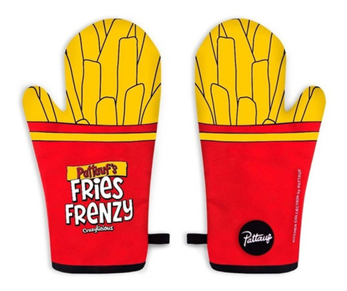 Manopla Cocina Horno Chef Termica Fries Frenzy Papas Pattauf