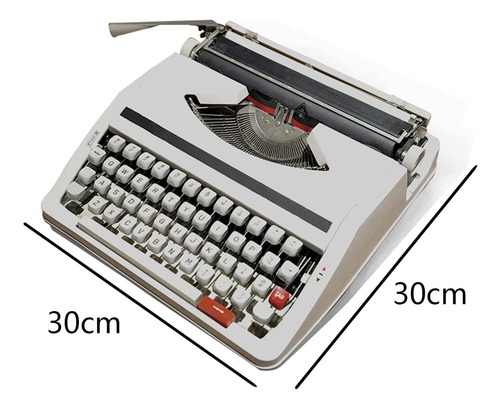 Máquina Escribir Inglesa Mecánica Vintage Retro Tradicional