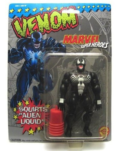 Venom W/ Squirts Alien Liquid Marvel Super-heroes V7a46