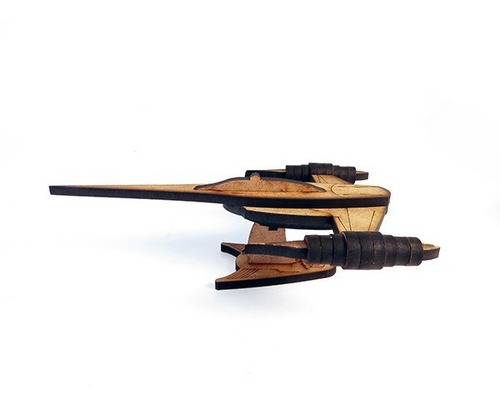 Imagem 3 de 6 de Quebra Cabeça 3d Mini Nave Naboo N1 Starfighter