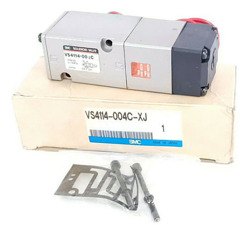 Nib Smc Vs4114-004c-xj Solenoid Valve Vs4114-004c 0~ Ccs
