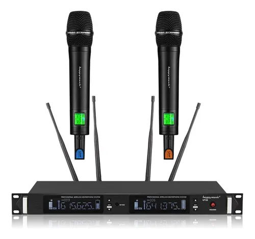 comprar Sistema De Micro Uhf Dual Uhf Diversity De 200 Canales Y 4 A
