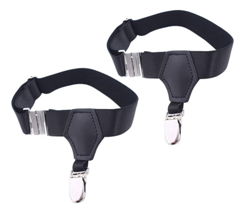 G Par De Ligas De Calcetín Para Hombre, Cinturón Ajustable