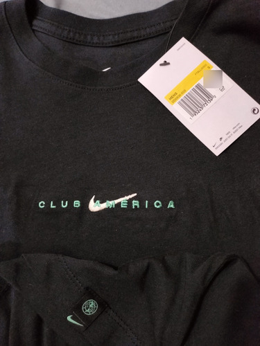 Jersey Club América 2021 Negro Coapa Algodón Talla Chica