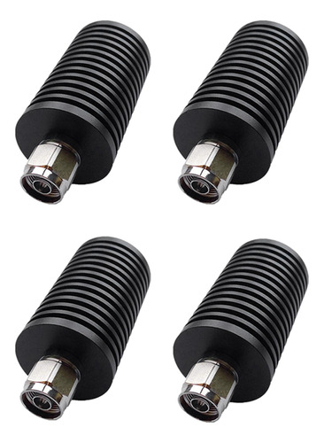 4 Conectores Macho De Carga Ficticia N De 50 W, Coaxial Rf D