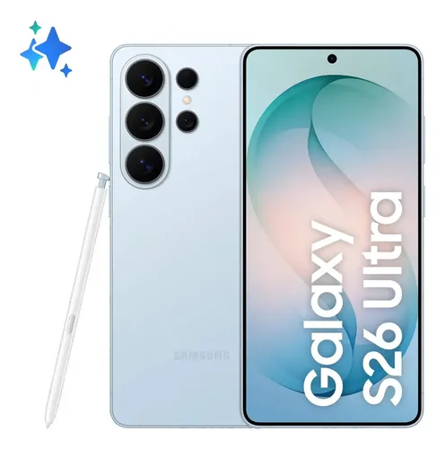 Celular Samsung Galaxy S26 Ultra Azul Claro 512GB