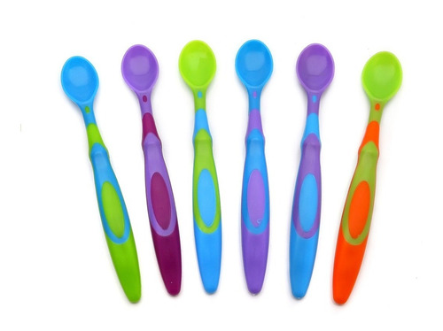 Set De 6 Practi-cucharas De Colores - Baby Innovation