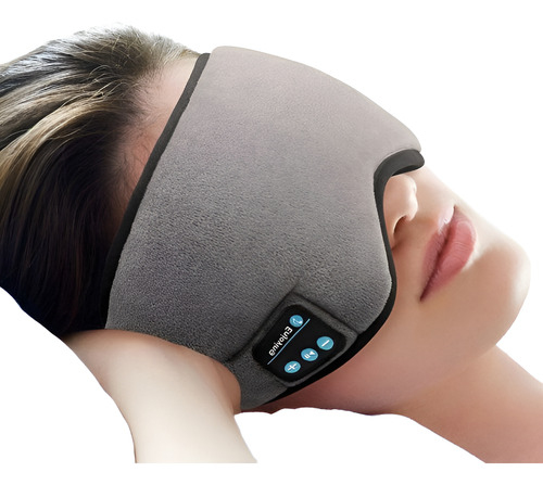 Mascara Bluetooth 5.0 Auricul Viaje Meditacion Insomnio Vip