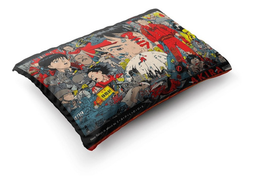 Imagen 4 de 5 de Funda De Almohada Akira 70x45cm Doble Estampado Vudú Love