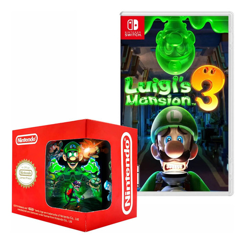 Luigi Mansion 3 Nintendo Switch Y Taza 3