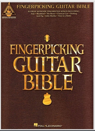Finguerpicking Guitar Bible - Partitura Tablatura Guitarra 