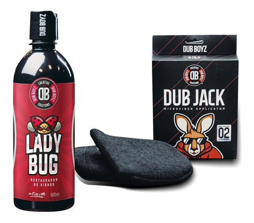 Lady Bug - Removedor De Chuva Acida 500ml Restaurador Vidros