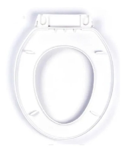 Imagen 4 de 6 de Asiento Y Tapa De Wc Blanca Colomba