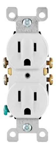 Receptáculo Dúplex 15a 125v Nema 5-15r, 2p 3w | Leviton