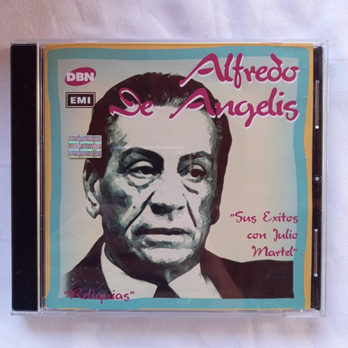 Alfredo De Angelis Reliquias Exitos Julio Martel Cd / Kktu 