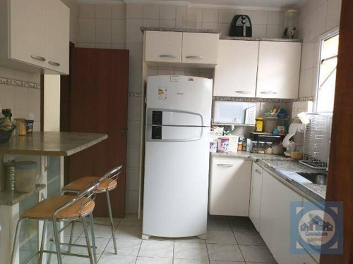 Apartamento Com 2 Dormitórios À Venda, 75 M² Por R$ 350.000,00 - Marapé - Santos/sp - Ap5616