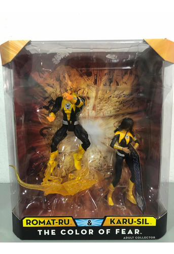 Romat-ru & Karu Sil The Color Of Fear Dc Universe Mattel