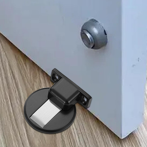 2 Tope De Puerta Con Succión De Piso, Aleación De Zinc,