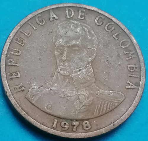 Colombia Moneda 2 Pesos 1978