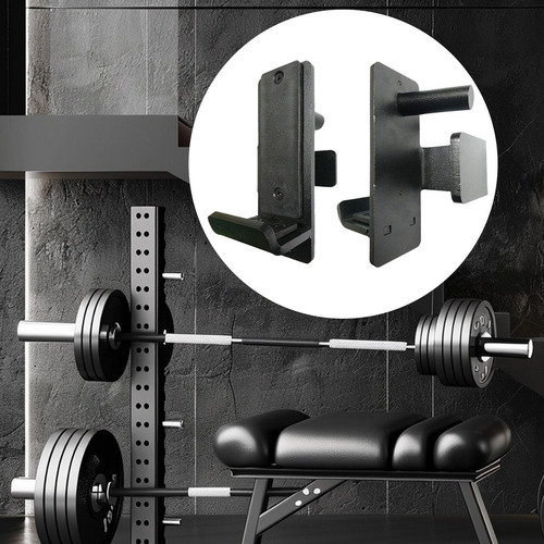 J Hooks For Squat Rack Acero Training Con Almohadillas De