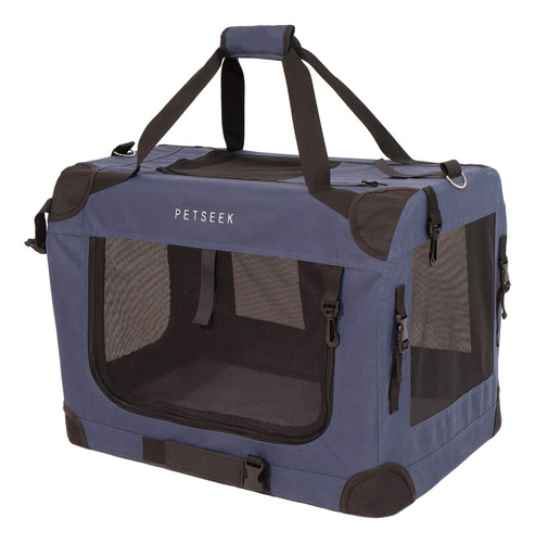 Petseek Transportador Extragrande Para Gatos Y Gatos, Plegab