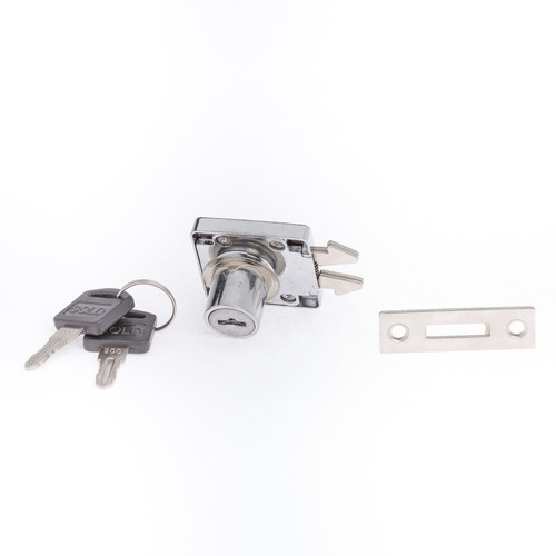 Imagem 4 de 4 de Kit 10 Fechadura Papagaio Porta Correr Armário Mdf Móveis