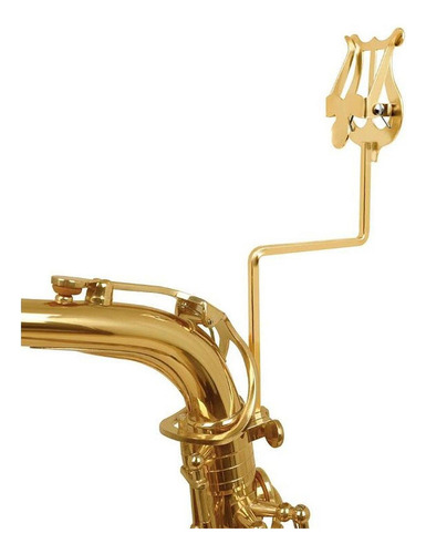 Suporte De Partitura Para Saxofone, Braçadeira De Alta Ouro